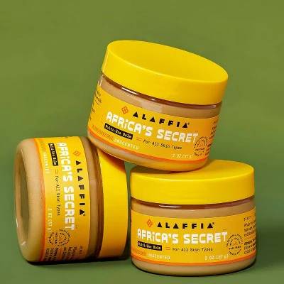 Alaffia Africa's Secret Multi-Use Balm Unscented 2oz - New - Image 5
