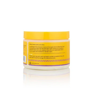 Alaffia Whipped Shea Butter & Coconut Oil Body Lotion Lavender 4 fl oz - New - Image 3