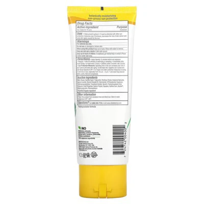 Alba Botanica Sheer Mineral Sunscreen Lotion SPF 50 3 fl. oz. - New - Image 2