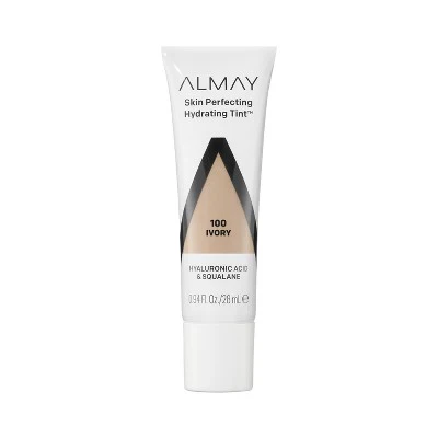 Almay Hydrating Lightweight with Light Coverage Liquid Foundation Tint 100 Ivory 0.94 fl oz - New - Image 2