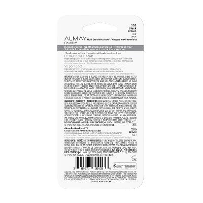 Almay Multi-Benefit Mascara Eyeliner Pack 503 Black 0.24 oz - Imperfect Box - Image 2