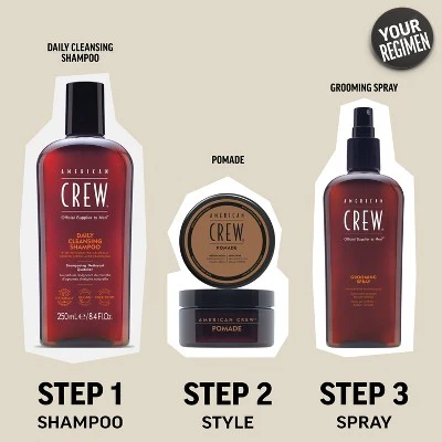 American Crew Men's Firm Hold and Non-Flaking Hair Styling Gel  8.4 fl oz - Imperfect Container - Image 7