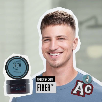 American Crew Men's High Hold and Low Shine Hair Fiber 3oz - Imperfect Container - Image 3
