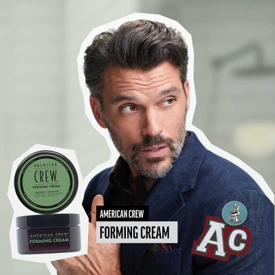 American Crew Men's Medium Hold and Medium Shine Forming Gel Cream 3oz - Imperfect Container - Image 3