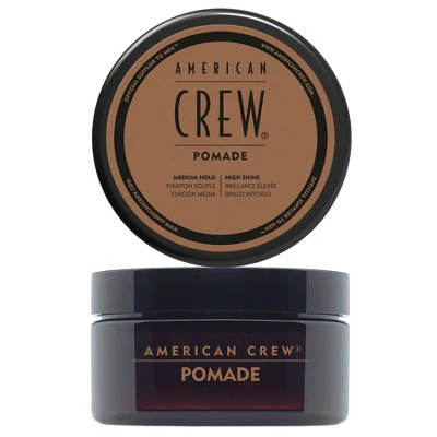 American Crew Men's Medium Hold; High Shine Hair Pomade Gel 3oz - New - Image 2