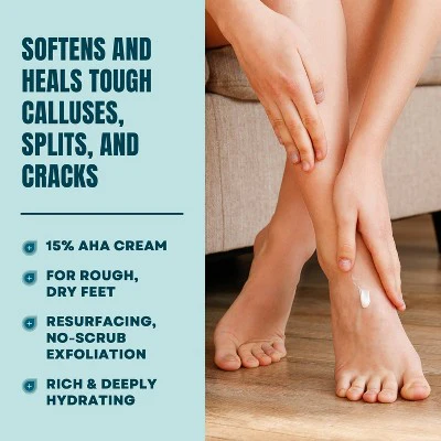 AmLactin Foot Repair Foot Cream Therapy AHA Cream Unscented 3oz - New - Image 4