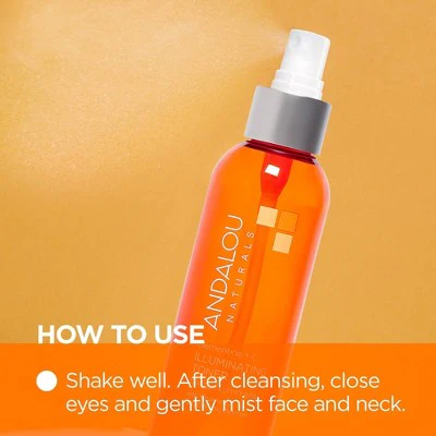 Andalou Naturals Clementine and Vitamin C Illuminating Toner 6 fl oz - New - Image 4
