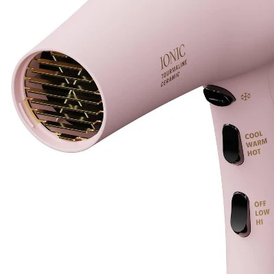 Andis Soft Touch Pro Dry Tourmaline Ionic Dryer Pink 1875 Watts - Imperfect Box - Image 4