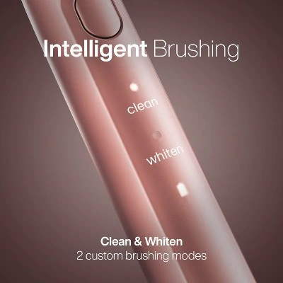 AquaSonic Icon Rechargeable Electric Toothbrush Magnetic Holder, Slim Travel Case, 2 Brushing Modes, Timer Pink - Imperfect Box - Image 3