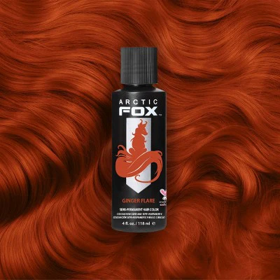 Arctic Fox Semi-Permanent Hair Color Dye Dark Orange 4 fl oz - New - Image 2