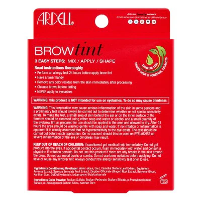 Ardell Brow Tint Kit Light Brown - Imperfect Box - Image 4