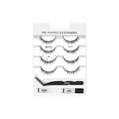 Ardell Pre-Mapped Extensions Wispy False Eyelashes 4ct - Imperfect Box - Image 3
