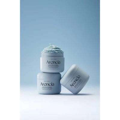 Arencia Rice Mochi Cleanser Fresh Blue Hyssop 4.23oz - New - Image 5