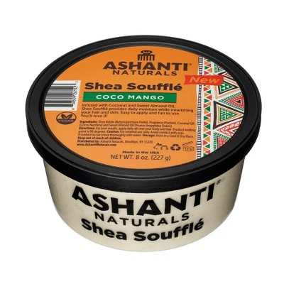 Ashanti Whip Shea Souffle Coco Mango 8oz - New - Image 2