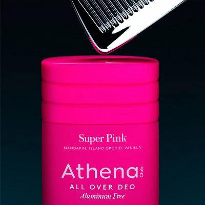 Athena Club All Over Solid Deodorant Super Pink 3oz - New - Image 3