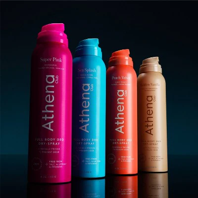 Athena Club Dry Touch Deo Body Spray Super Pink 4oz - Imperfect Container - Image 4