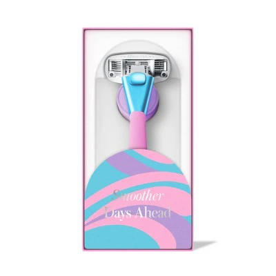 Athena Women's 5 Blade Reusable Razor Kit Pool Party - Imperfect Box - Image 4
