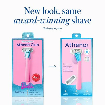 Athena Women's 5 Blade Reusable Razor Kit Pool Party - Imperfect Box - Image 7