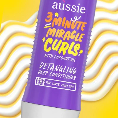 Aussie 3 Minutes Miracle Curls Detangling Deep Conditioner 8 fl oz - New - Image 13