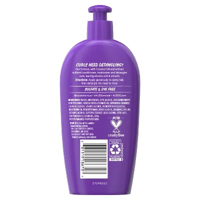 Aussie Miracle Curls with Coconut Oil Detangling Milk Treatment 6.7 fl oz - New - Image 9