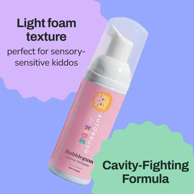 Autobrush Mint Fluoride Foaming Toothpaste 3.4oz - Imperfect Box - Image 3