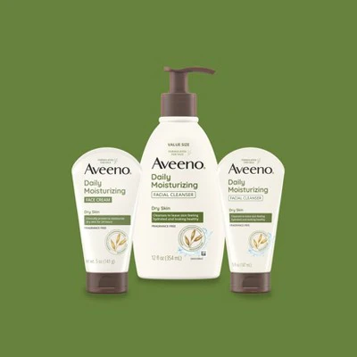 Aveeno Daily Moisturizing Face Cleanser with Soothing Oat Refill Pouch 12 fl oz - New - Image 3
