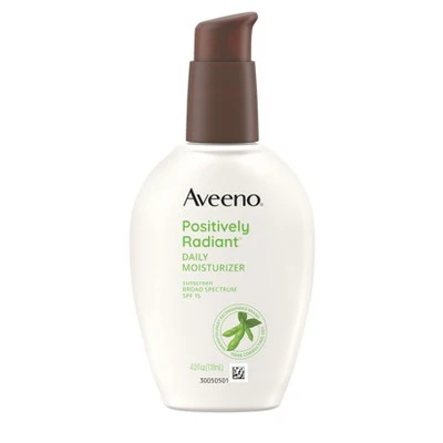 Aveeno Positively Radiant Daily Face Moisturizer SPF15 4oz - Missing Box - Image 10