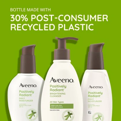 Aveeno Positively Radiant Daily Face Moisturizer SPF15 4oz - Missing Box - Image 4