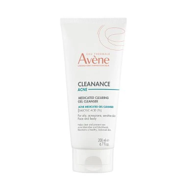 Avene Cleanance Acne Medicated Clearing Face and Body Gel Cleanser 6.7 fl oz - Imperfect Container