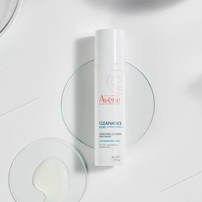 Avene Cleanance ACNE Medicated Clearing Facial Treatment 1.3 fl oz - Imperfect Box - Image 4