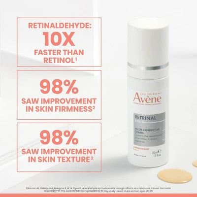 Avene Retrinal 0.05% Multi-Corrective Anti-Aging Cream Powered by Retinaldehyde 1 fl oz - Missing Box - Image 6