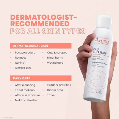 Avene Thermal Spring Water Facial Mist Spray 5 fl oz - New - Image 6