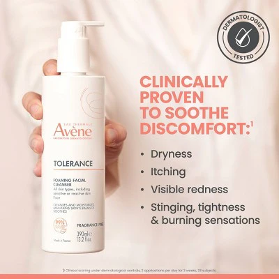 Avene Tolerance Foaming Facial Cleanser 13.2 fl oz - New - Image 6