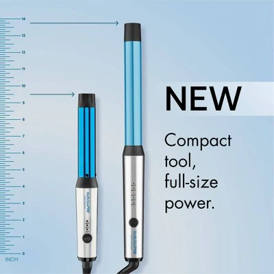 BaBylissPRO Nano Titanium Compact Curling Wand Blue 1" - Imperfect Box - Image 7