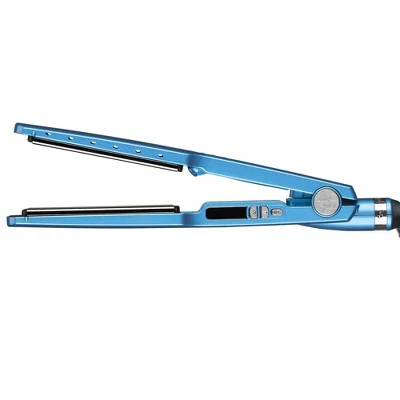 BaBylissPRO Nano Titanium Ionic Straightening Flat Iron Blue - Imperfect Box - Image 2