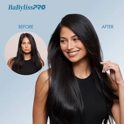 BaBylissPRO Nano Titanium Ionic Straightening Flat Iron Blue - Imperfect Box - Image 6