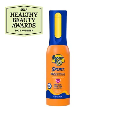 Banana Boat Sport 360 Advanced Mist Sunscreen Sprayer SPF50 5.5oz - Imperfect Container - Image 8