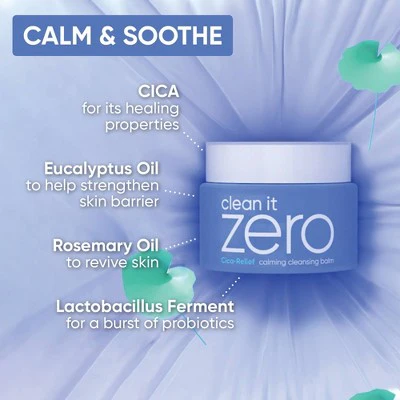 Banila Co Clean It Zero Calming Cleansing Balm with Cica Relief 3.4oz - Imperfect Box - Image 6