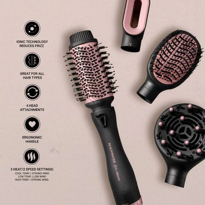 BEACHWAVER Co. Blowout Brush Midnight Rose - Imperfect Box - Image 3