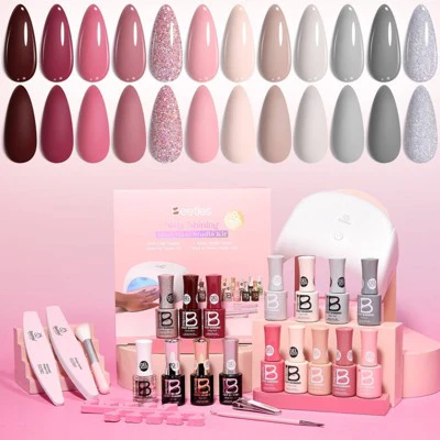 Beetles 12 Colors All In One Nail Polish Starter Kit 12ct - Imperfect Box - Image 7