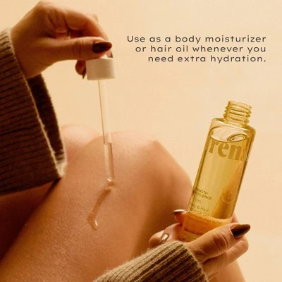 Being Frenshe Hinoki Body & Hair Oil with Shea Butter + Jojoba 4 fl oz - Imperfect Container - Image 3
