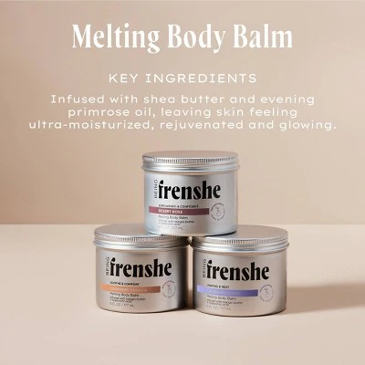 Being Frenshe Melting Body Balm Desert Rose 6 oz Jar - New - Image 4