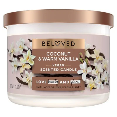 Beloved Coconut & Warm Vanilla 2-Wick Candle 11.5oz - New