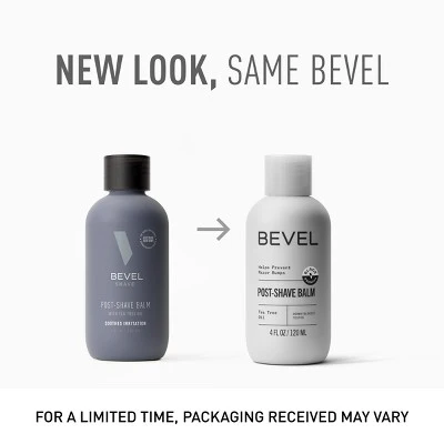Bevel Men's Post Shave Balm Alcohol-Free with Tea Tree Oil 4 fl oz - New - Image 3