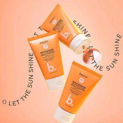 Beyou. Hydrating Niacinamide Daily Moisturizer Mineral Face Sunscreen SPF 40 1.69 fl oz - Imperfect Box - Image 4