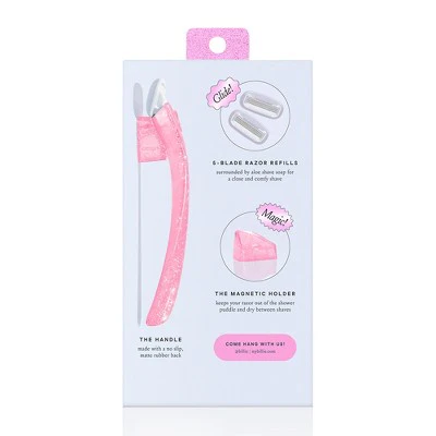 Billie Handle with Magnetic Holder Women 5 Blade Refills Reusable Razor - New - Image 2