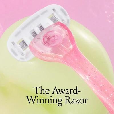 Billie Handle with Magnetic Holder Women 5 Blade Refills Reusable Razor - New - Image 3