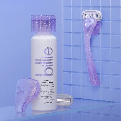 Billie Women's Sparkle Razor Kit 1 Handle + Magnetic Holder + 2 Blade Refills - Imperfect Box - Image 10