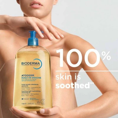 Bioderma Atoderm Body Cleansing Oil 33.8 fl oz - New - Image 4