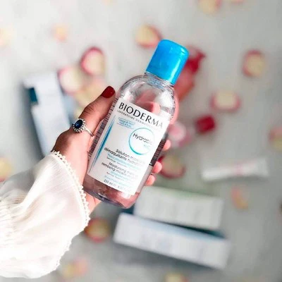 Bioderma Hydrabio H2O Micellar Water Makeup Remover 16.7 fl oz - Imperfect Container - Image 2